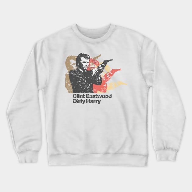 Dirty Harry Crewneck Sweatshirt by GraphicGibbon